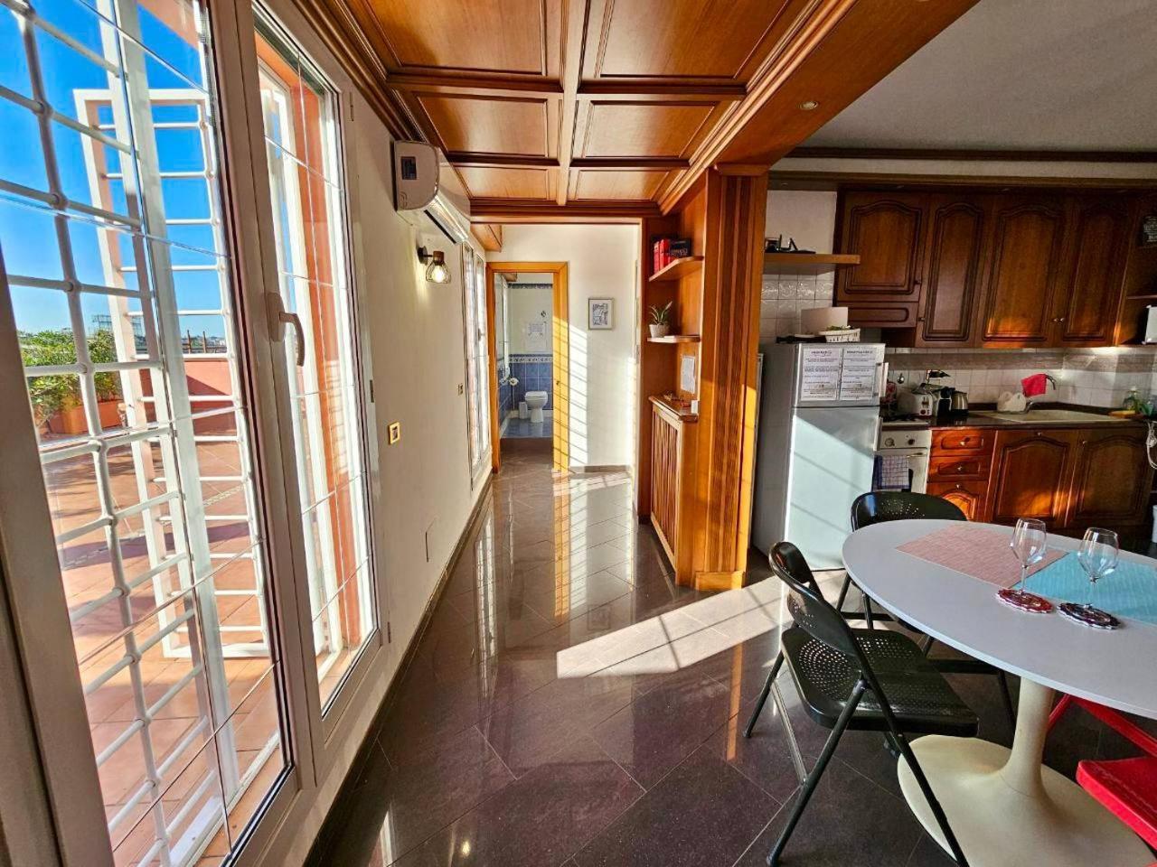 Ferienwohnung Rooftop Marconi Rom Exterior foto